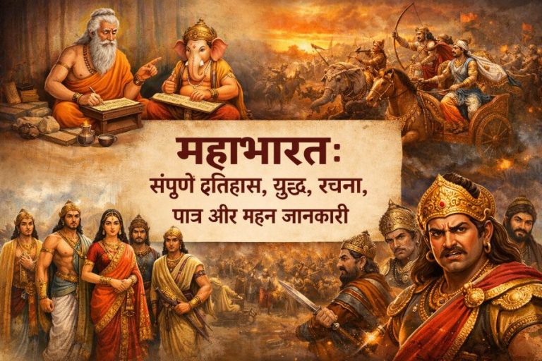 महाभारत: संपूर्ण इतिहास, युद्ध, रचना, पात्र और गहन जानकारी