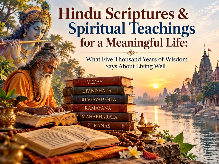 Hindu Scriptures & Spiritual Teachings for a Meaningful Life